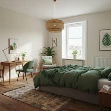 Green Dreams: Transform Your Bedroom with Fresh Ideas