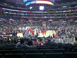 staples center section 115 row 13 seat 10 los angeles