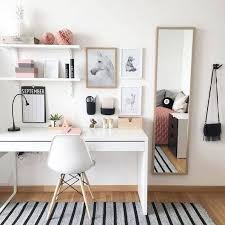 38 The Basic Facts Of White Desk Bedroom Small Spaces Beterhome Study Room Decor Home Decor Bedroom Design