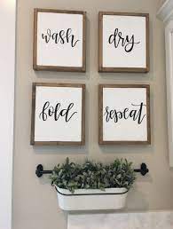 Cute Farmhouse Wall Decor Ideas 7 Laundry Room Signs Laundry Room Laundry Room Wall Decor