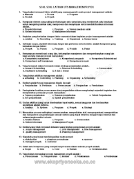 Kumpulan instruksi yang disusun secara terurut untuk membantu menyelesaikan masalah b. Soal Soal Latihan Uts Manajemen Proyek Bsi Oke Pdf