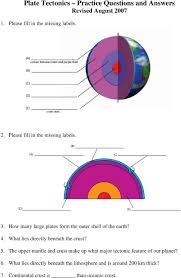 Use the three choices diagramed below. Plate Tectonics Practice Questions And Answers Revised August Pdf Free Download