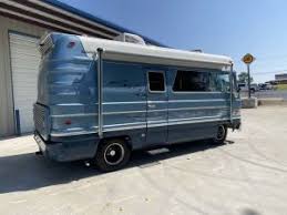 Image result for Blue 1970 Motor Home