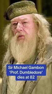 Sir Michael Gambon has died at 82 following a ‘bout of pneumonia’ 💔 #fyp  #sirmichaelgambon #michaelgambon #professordumbledore #dumbledore  #harrypotter