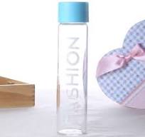 OEM/ODM Service Custom Crystal 380ml Drink Glass Water Bottle