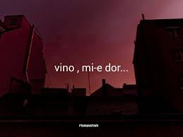 Comment and share your favourite lyrics. Mi E Dor De Noi