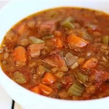 Slow Cooker Lentil And Ham Soup Slow Cooker Lentils Ham Soup Ham Soup Recipes