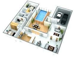 Low Budget Modern 3 Bedroom House Design Google Search Small House Design Plans 2 Bedroom House Plans Bedroom House Plans