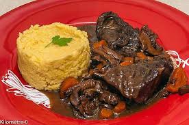 Joue De Boeuf Et Polenta Au Cafe Recette Joue De Boeuf Joue De Boeuf Confite Alimentation