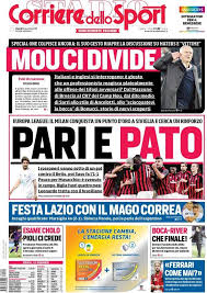 Il quotidiano appena stampato è disponibile in versione digitale in 8 diverse edizioni (bologna, campania, firenze, nazionale, puglia, roma, sicilia e stadio). Corriere Dello Sport Tuttojuve Net