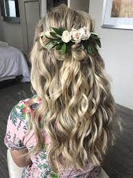 Wedding Hair Wedding Hair Down Garden Party Hair Flower Comb Bohemian Bridesmaid Hair Wedding Hairstyles Half Up Half Down Bridesmaid Hair Long Hair Styles