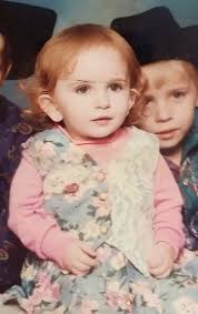 Could someone please take the line off my baby picture?