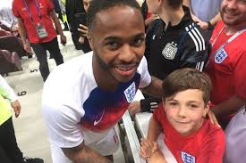 Media criticism of raheem sterling led him to believe that people didn't want him in the england team regardless of his footballing ability, the manchester city forward has sterling believes that people can now see what he is really like, including how much he wants to succeed in an england shirt. Young England Fan 8 Scores Raheem Sterling S Playing Shirt From Croatia Game Mirror Online