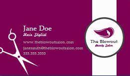 Makeup event planner glitter rose crown copper business card. Hair Stylist Salon Business Cards Design Custom Business Cards