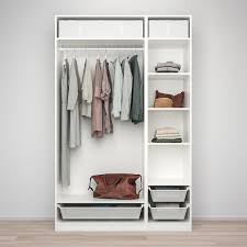 Pax تشكيلة دولاب ملابس أبيض Ikea