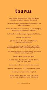 Zodiak Taurus Di 2020 Kutipan Zodiak Fakta Zodiak Kata Kata Indah