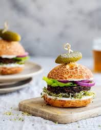 National burger day is the very important day of all uk, australia and london's people. National Burger Day With Go Vegan Macrovegan