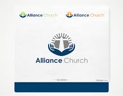 Colorful Bold Church Logo Design For Alliance Church By Savana Design 3339159 Smart templates for instant logos, mockups, banners and more. designcrowd