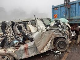 The video seen by bright kenya news showed the vehicle, a toyota noah trying to first overtake the vehicle recording the footage. Five Reportedly Dead Six In Critical Condition After Grisly Accident In Lari