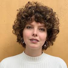 Short cropped fringe and beard. 29 Most Flattering Short Curly Hairstyles To Perfectly Shape Your Curls