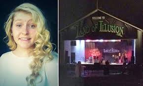 Christian Faith Benge dead after collapsing while walking through haunted  house