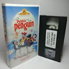 Rare The Pebble And The Penguin Home Video Screening Copy Vhs Tape In Clamshell Vhs Movie Vhs Tapes Vhs