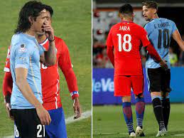 Gonzalo jara y la primera consecuencia de su 'toqueteo' a edinson cavani. Has He Done It Again Chile S Gonzalo Jara Touches Gaston Ramirez S Backside In Uruguay Game Irish Mirror Online