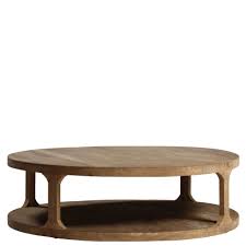 Serafina Coffee Table Coffee Table Round Wood Coffee Table Country Style Coffee Table
