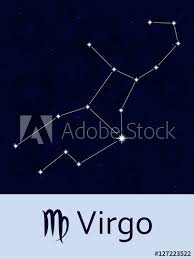 Unsere astrologen beantworten ihre berufsfragen: Sternzeichen Jungfrau Sternzeichen Stern Zusammenfassung Raum Fototapete Fototapeten 12 Virgo Astronomisch Myloview De