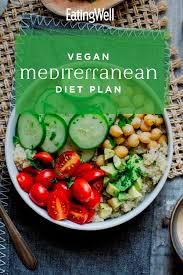 Vegan Mediterranean Diet Plan Mediterranean Diet Meal Plan Healthy Meal Plans Mediterranean Diet Plan