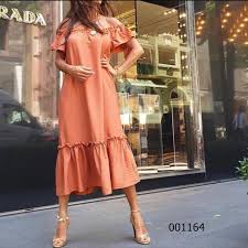 Urun Kodu 001164 Madonna Yaka Etegi Volanli Elbise Fiyat 139 90 Beden S M L Xl Poplin Kumas Siparis Ve Bilgi I Elbise The Dress Elbise Modelleri
