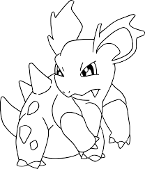 Nidorina Pokemon Coloring Pages For Kids Pokemon Coloring Pages Pokemon Coloring Coloring Pages