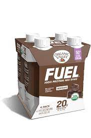 A milk protein allergy in infants is a serious problem. Organic Valley Fuel Protein Chocolate Shake Dropit Delivery
