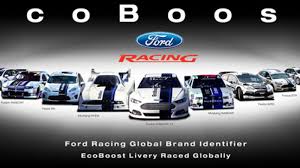 Ford Picks Black And Blue Stripes As Official Racing Colors