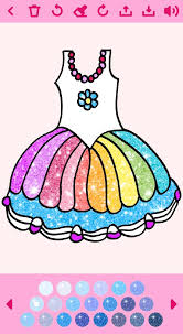 Tambiés puedes probar dibujar vestidos de fiesta o vestidos de novia: Vestido Para Colorear Para Ninas For Android Apk Download