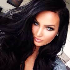 Perfect Hair And Makeup Front Lace Wigs Human Hair Hair Color For Black Hair Brown Eyes Black Hair