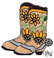 Maybe you would like to learn more about one of these? Sunflower Cowgirl Boots Painting By Stacy Heydt