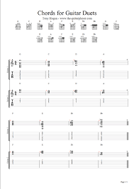 An ideal volume for beginner students and it won't break your bank . Acoustic Guitar Chords For Duets The Acoustic Guitarist