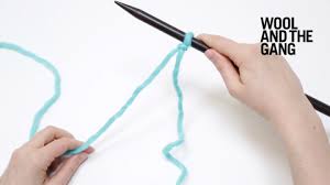 This is the way most beginners prefer to place yarn onto your knitting needle in preparation. Long Tail Cast On Knitting Wool And The Gang