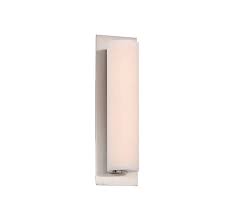 Wac Lighting 120v Soho 11 Led Bathroom Vanity Light Wall Light In Brushed Nickel