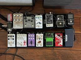 My Current Pedalboard! Signal Chain In The Comments : R/Guitarpedals