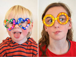 Free Printable Crazy Glasses Picklebums Kids Crafts Free Art Therapy Activities Glasses