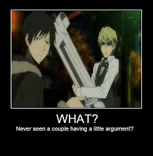 Demotivational Poster 491820 Fullsize Image 833x850 Durarara Anime Motivational Posters Anime