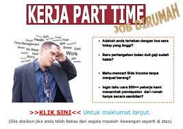 Itulah prinsip yang harus dipegang jika anda ingin sukses dalam memulai peluang usaha sampingan di rumah. Kerja Part Time Di Rumah Yang Diiktiraf