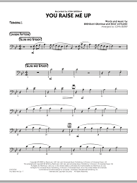 John Berry You Raise Me Up Trombone 1 Sheet Music Pdf Notes Chords Inspirational Score Jazz Ensemble Download Printable Sku 292298