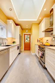 Free proof kitchen design · easy installation Yellow Kitchen With White Cabinets And Stove Stock Photo Image Of Hardwood Counter 23924574