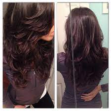 This haircut is achieved by pulling the hair feather cuts also go very well on the colored hairs and you can also play with the color on any feather cut hairstyle to give yourself a different and gorgeous look. Pin On Hair