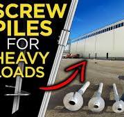 Helical Piers (Screw Piles) - Pros, Cons, and FAQs - YouTube