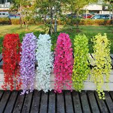 Maybe you would like to learn more about one of these? Home Party Decor Vine Artificial Silk Wall Hanging Winter Jasmine Flower Plant Gargen Wish