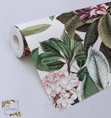 Vintage Botanical Wallpaper Nature Wallmural Removable Or Etsy Botanical Wallpaper Vintage Bird Wallpaper Vintage Botanical